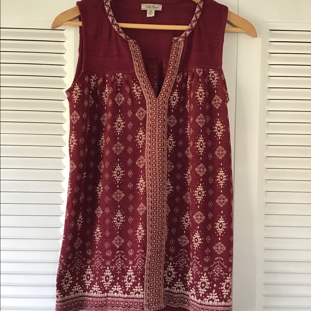 Lucky Brand sleeveless top - XS